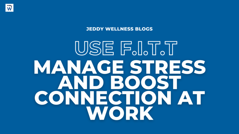 Manage Your Stress by Bringing in Others: The Power of Connection in the Workplace