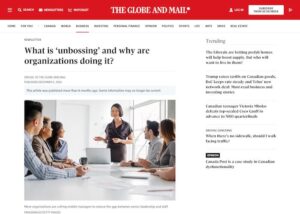 What is unbossing, and why are organizations doing it?